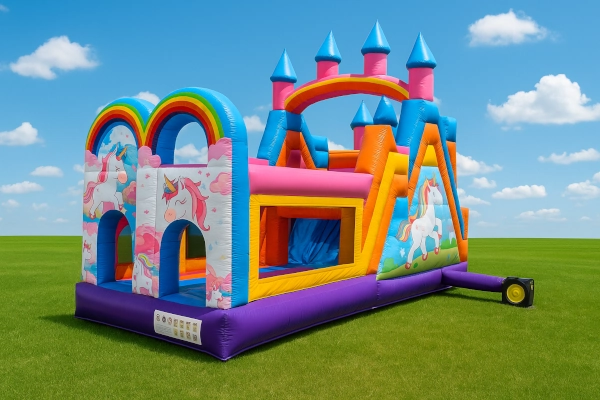 מתנפח חד קרן לאירועים וימי הולדת מתנפח חד קרן לאירועים וימי הולדת