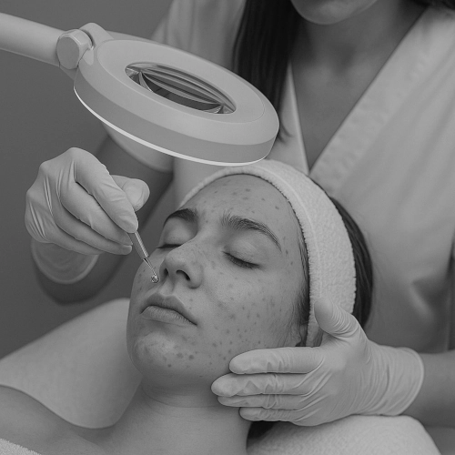 טיפול באקנה פצעונים